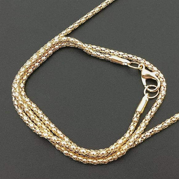 🤍 Large golden cross crystals necklace 🤍 - Picture 3 of 3